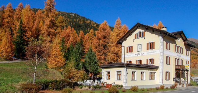 Hotel Veduta Cinuos-Chel Номер фото