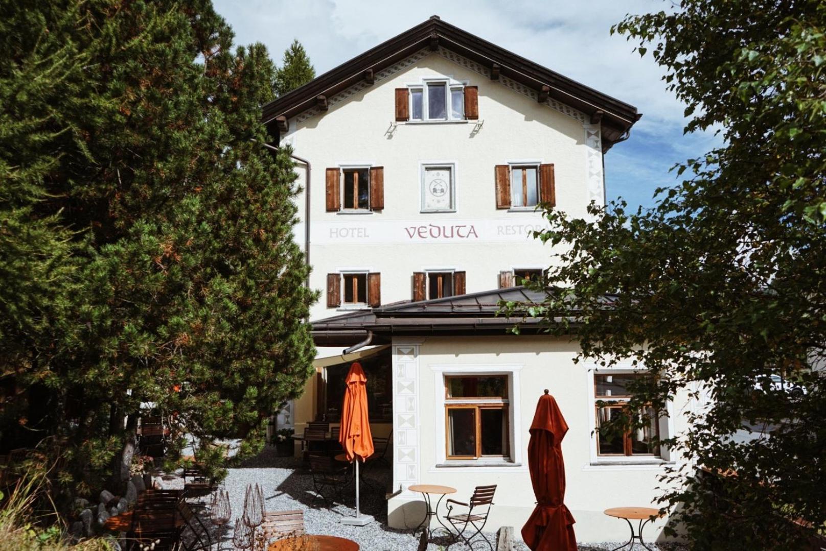 Hotel Veduta Cinuos-Chel Екстер'єр фото