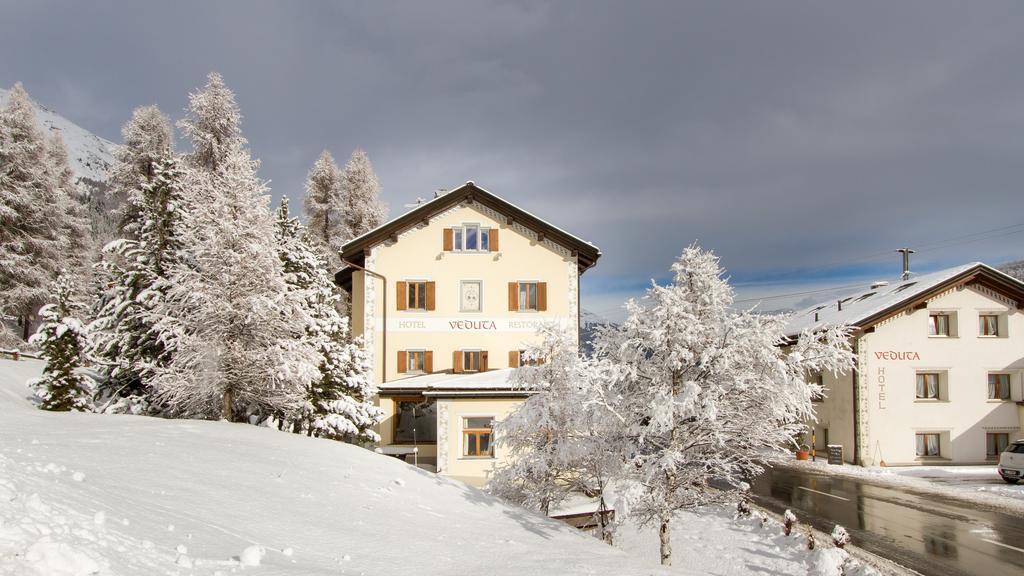 Hotel Veduta Cinuos-Chel Екстер'єр фото